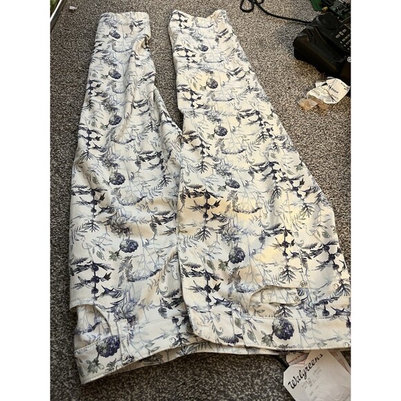 Romy Gerry Weber Edition Floral Patterned Pants Size 38R 7/8 - Picture 1 of 4